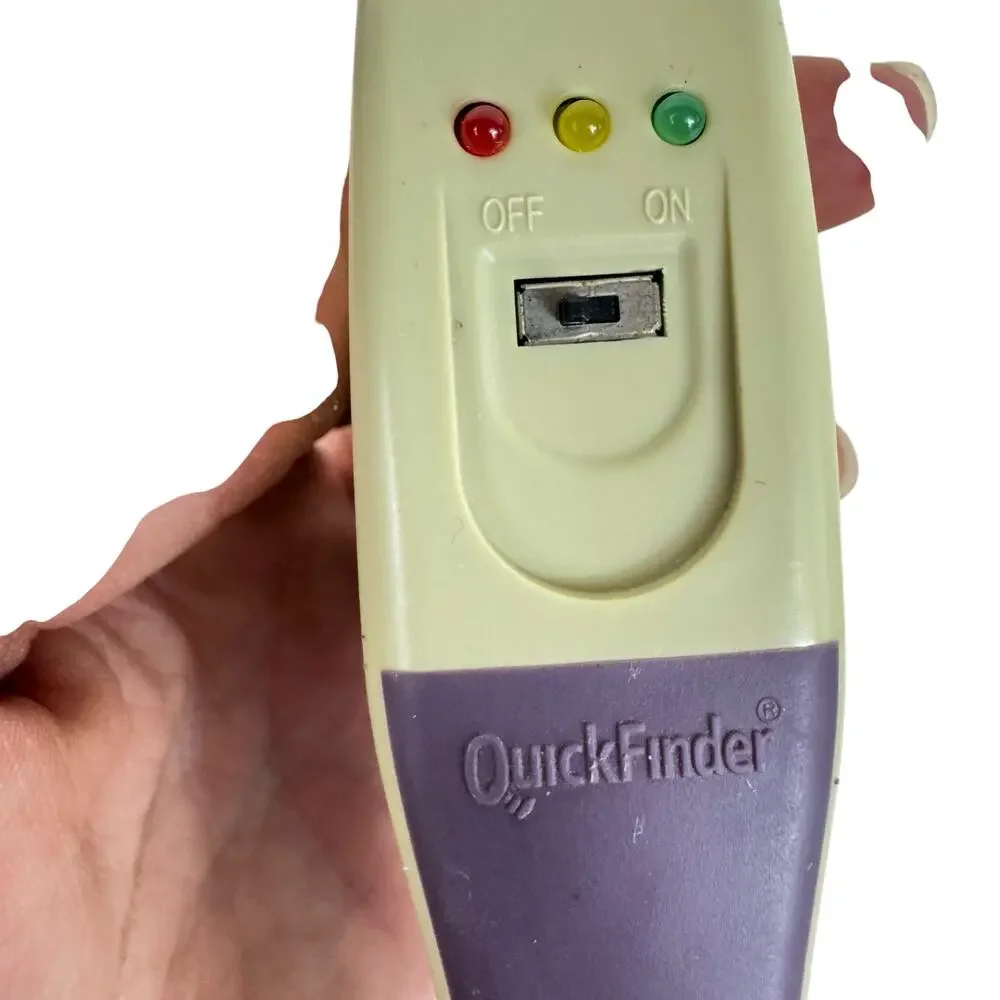 Miracle Corp Quickfinder Tan‎ Purple Nail Clipper Battery Operated Works